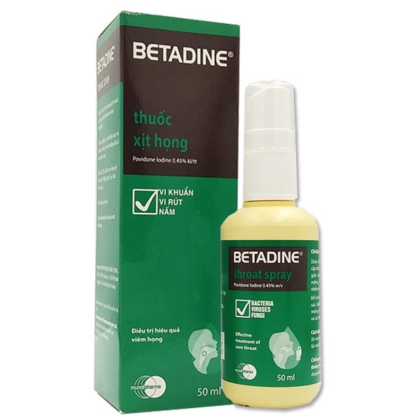 Mua Betadine Throat Spray ở đâu?