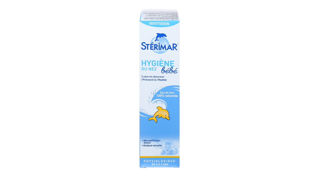 Xịt mũi Sterimar Nose Hygiene Baby giảm nghẹt mũi cho bé