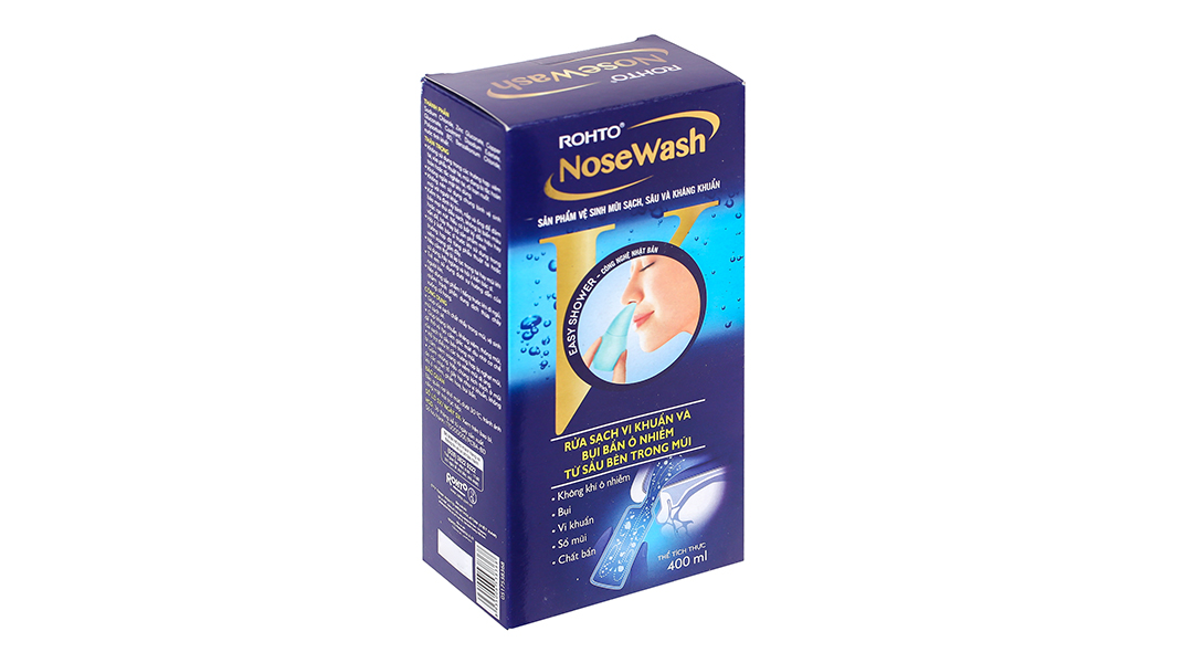 Bộ dụng cụ vệ sinh mũi Rohto NoseWash