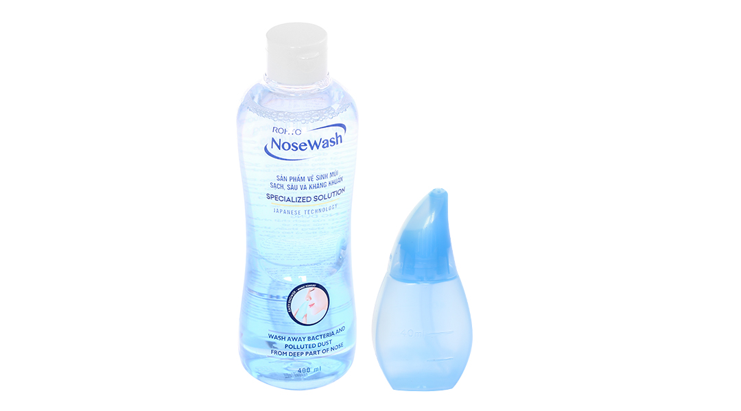 Bộ dụng cụ vệ sinh mũi Rohto NoseWash
