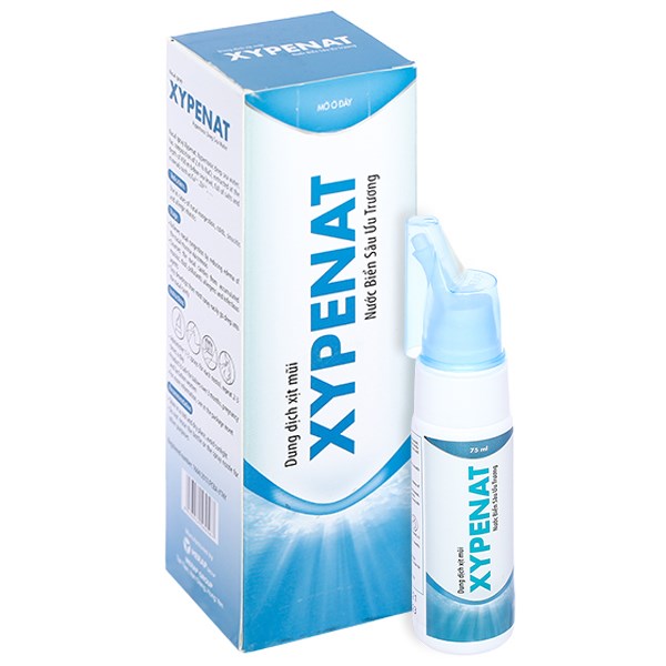 Xịt mũi Xypenat giảm nghẹt mũi chai 75ml