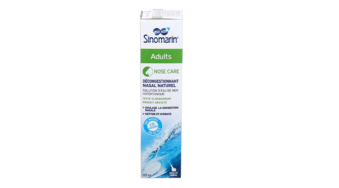 Xịt mũi Sinomarin Adults giảm nghẹt mũi