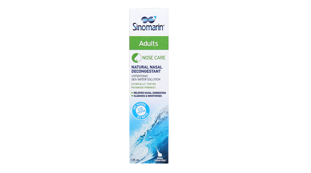 Xịt mũi Sinomarin Adults giảm nghẹt mũi