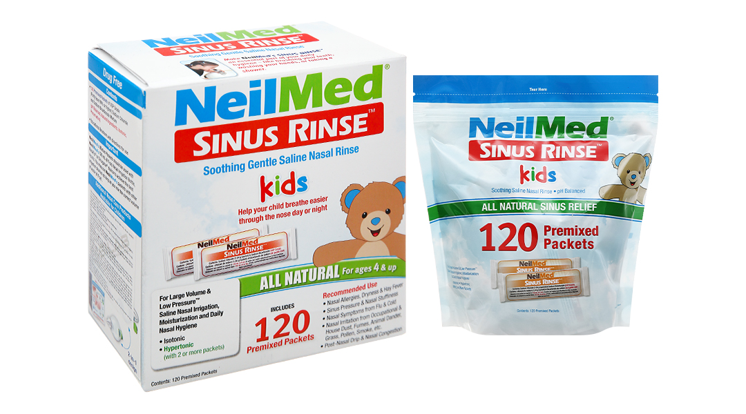 Muối vệ sinh mũi NeilMed Sinus Rinse Kids cho bé