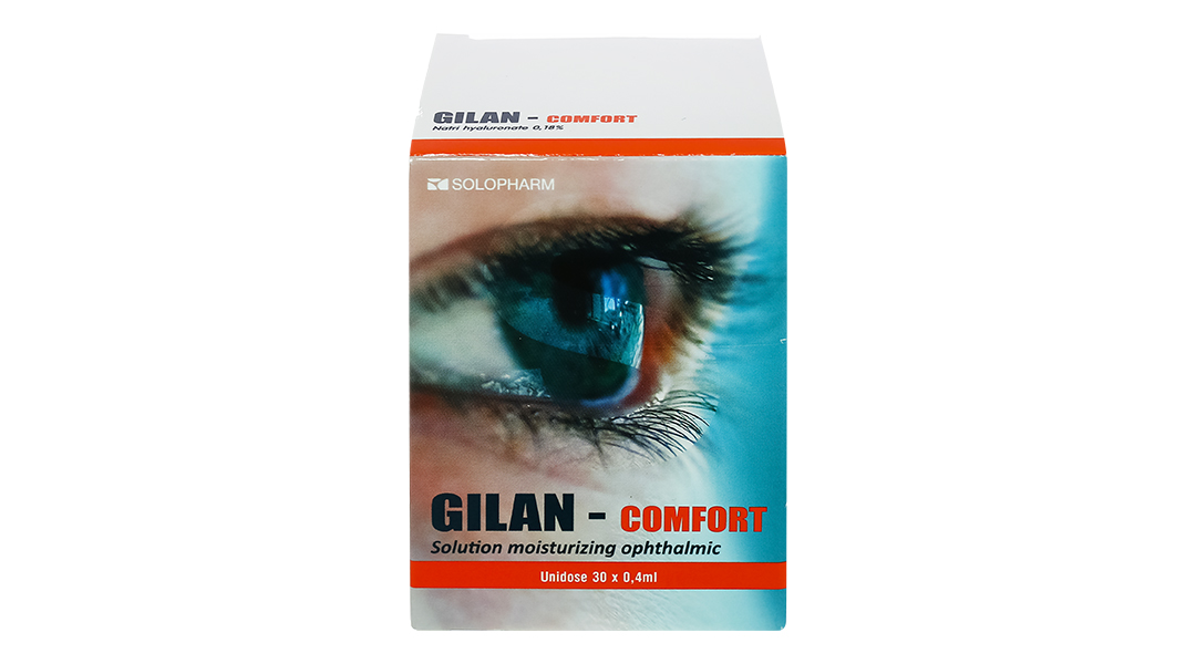 Dung dịch nhỏ mắt, mũi Gilan - Comfort giảm khô mắt
