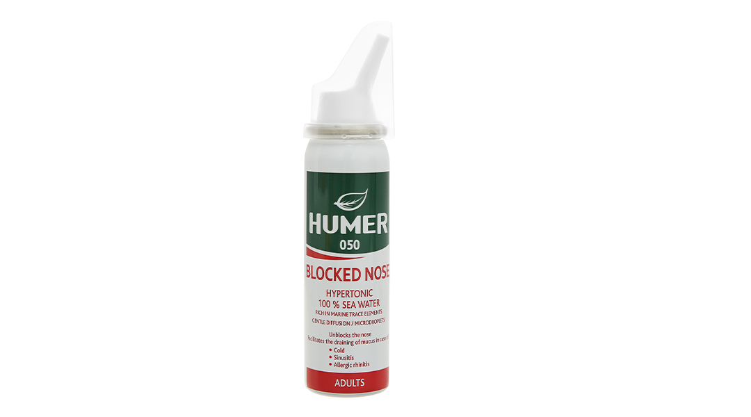 Xịt mũi Humer 050 Blocked Nose giảm nghẹt mũi