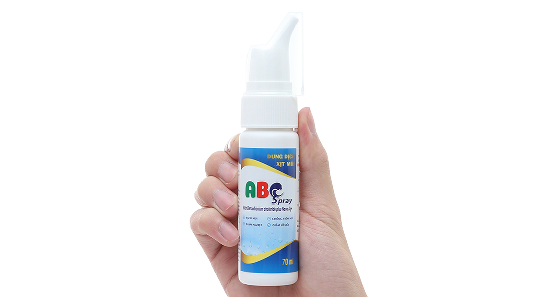 Dung dịch vệ sinh mũi ABC Spray 70ml
