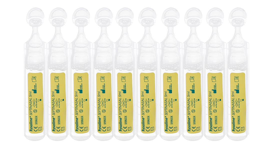 Nước muối sinh lý Fysoline Septinasal vệ sinh mũi (20 ống x 5ml) - 10