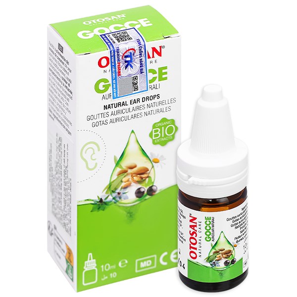 Dung dịch nhỏ tai Otosan giúp kháng khuẩn, chống viêm nhiễm trùng tai