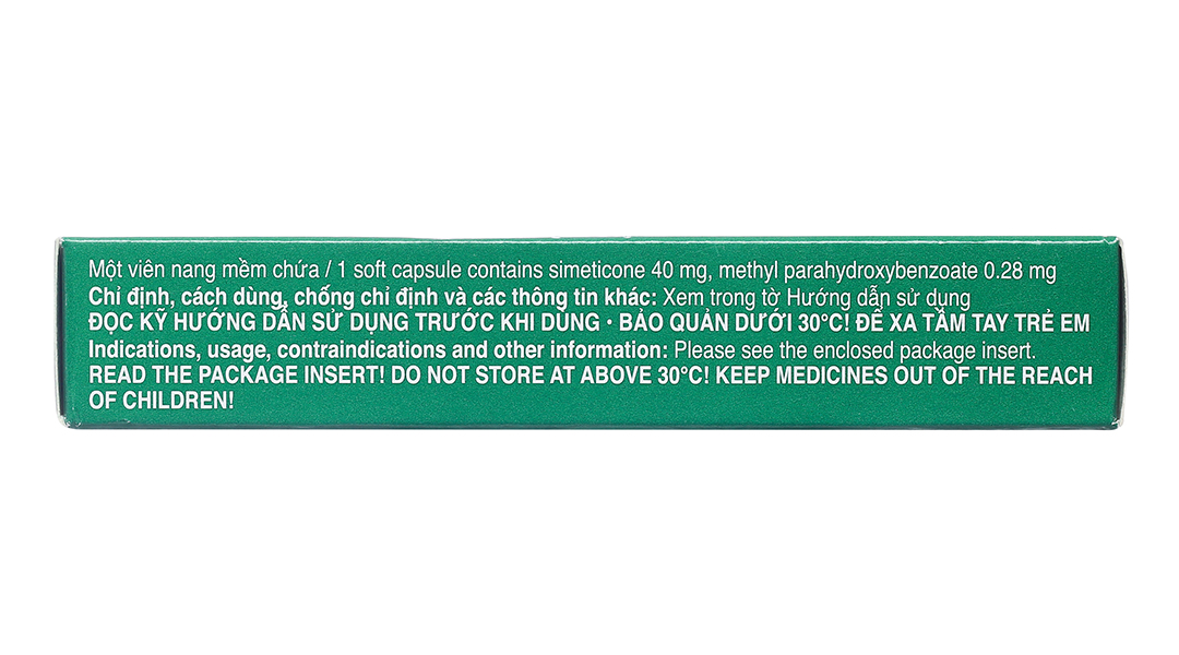 Espumisan 40mg trị đầy hơi, khó tiêu