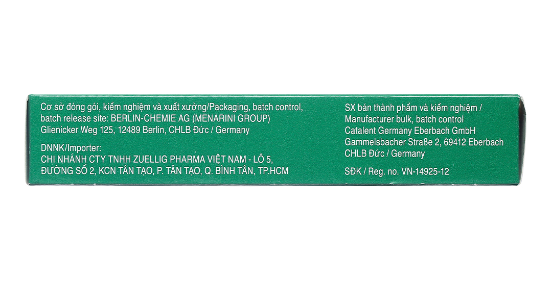 Espumisan 40mg trị đầy hơi, khó tiêu
