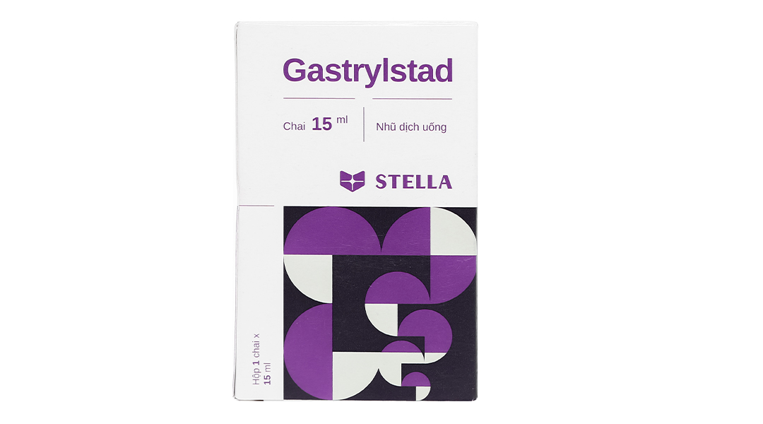 Nhũ dịch uống Gastrylstad 1g trị đầy hơi, khó tiêu