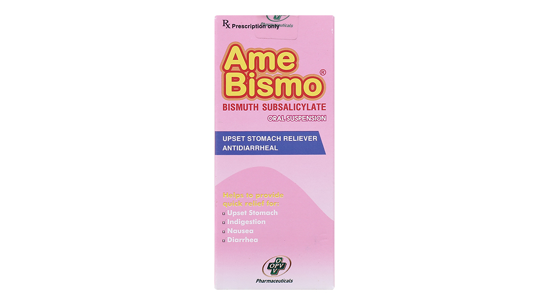 Hỗn dịch uống AmeBismo trị rối loạn tiêu hóa