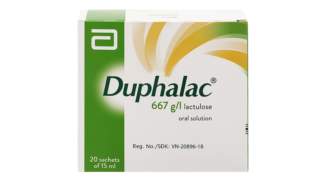 Dung dịch uống Duphalac 667g/l trị táo bón, bệnh lý não gan