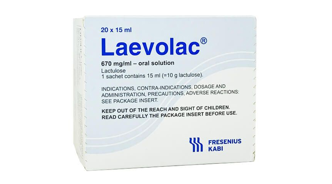 Dung dịch uống Laevolac 670 mg/ml trị táo bón (20 gói x 15ml) -08 ...
