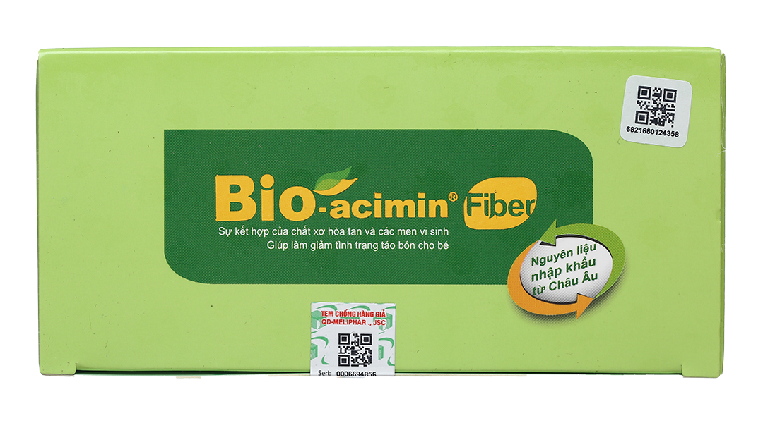 Cốm Bio-acimin Fiber bổ sung lợi khuẩn và chất xơ