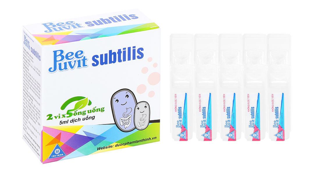 Dịch uống Beejuvit Subtilis bổ sung vi sinh đường ruột