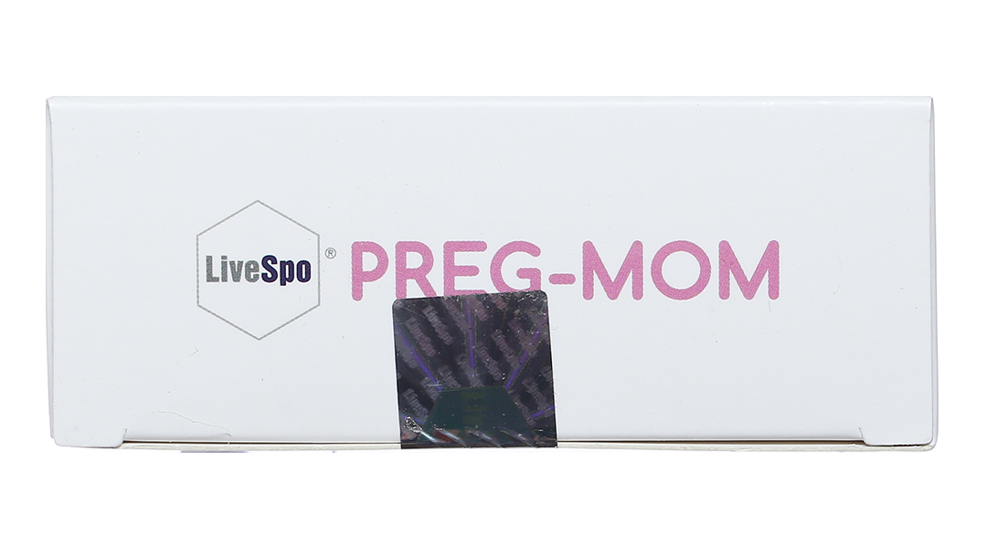 Men vi sinh Livespo Preg-mom bổ sung lợi khuẩn mẹ và bé