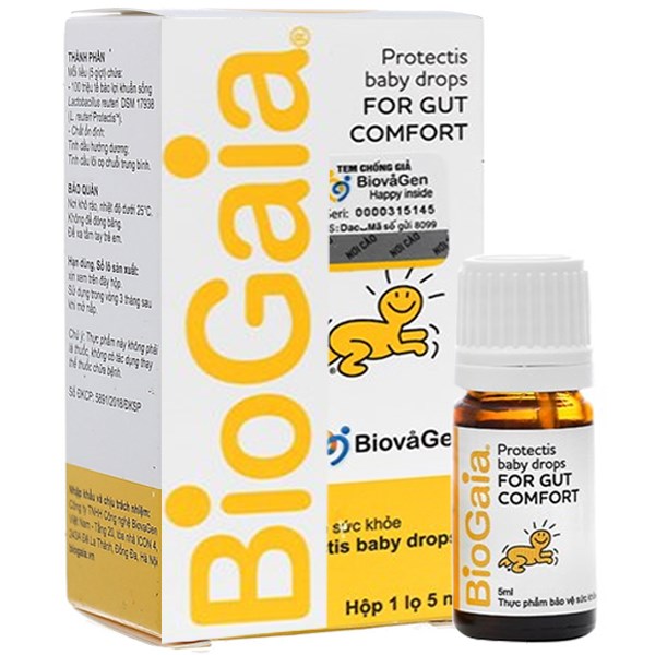 Men vi sinh Biogaia Protectics Baby Drops bổ sung lợi khuẩn