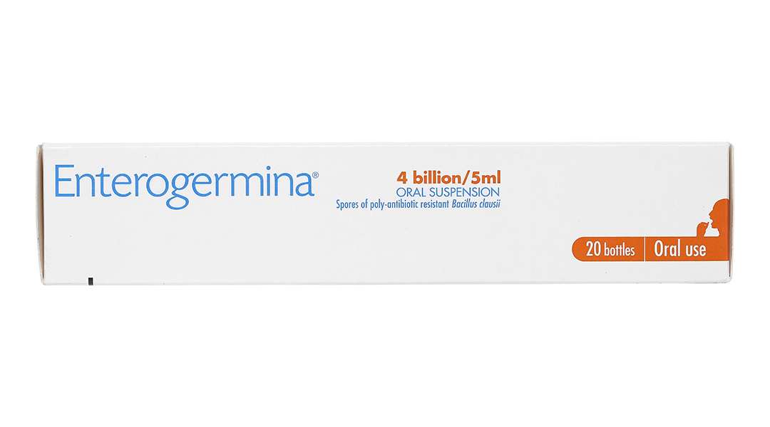 Men vi sinh Enterogermina 4 tỷ/5ml hộp 20 ống
