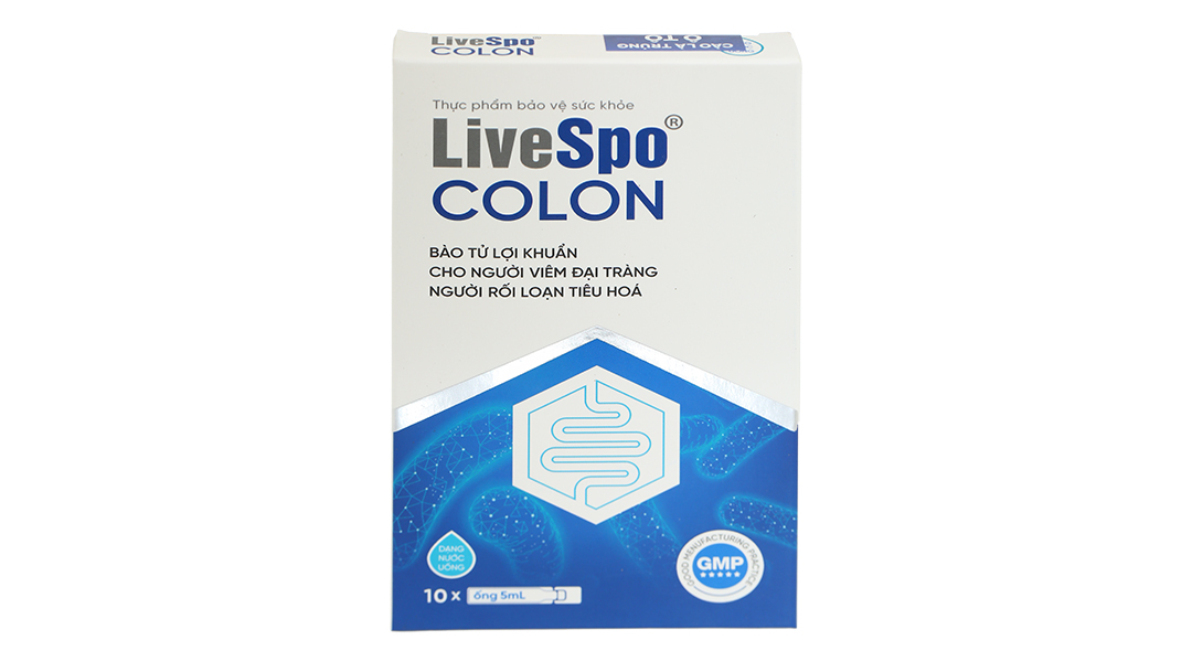 Men vi sinh LiveSpo Colon hỗ trợ điều trị viêm đại tràng