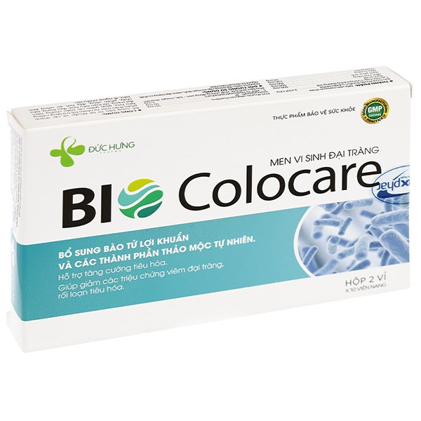 Men Vi Sinh Đại Tràng Bio Colocare hộp 20 viên