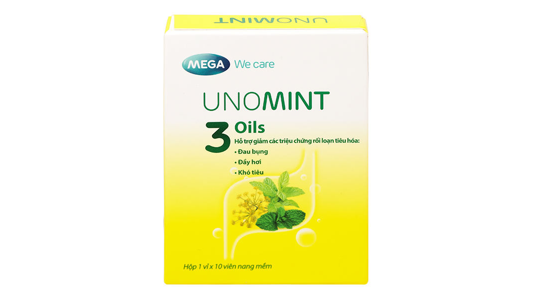 Unomint hỗ trợ giảm các triệu chứng rối loạn tiêu hóa