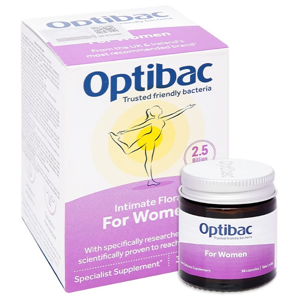 Thực phẩm bảo vệ sức khỏe Optibac For Women hộp 30 viên