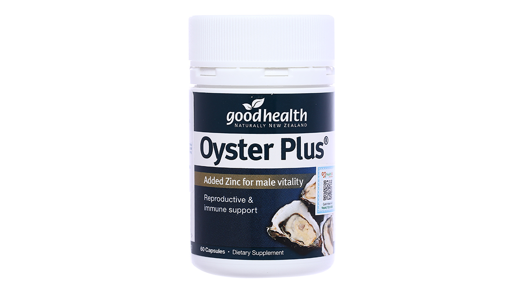 Goodhealth Oyster Plus tăng miễn dịch, sinh lực cho nam chai 60 viên -  11/2023 | nhathuocankhang.com