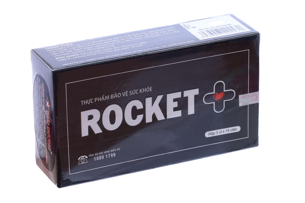 VIÊN UỐNG ROCKET CẢI THIỆN SINH LÝ NAM GIỚI TỪ THẢO DƯỢC THIÊN NHIÊN