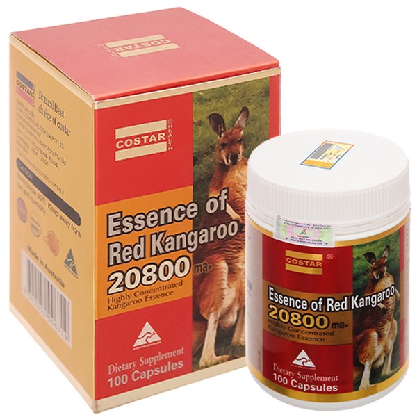 Costar Essence Of Red Kangaroo hộp 100 viên