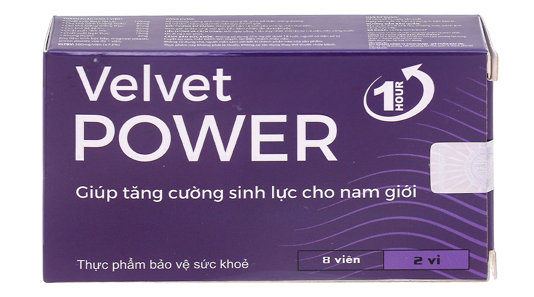 Hauora Velvet Power hỗ trợ tăng cường sinh lý nam