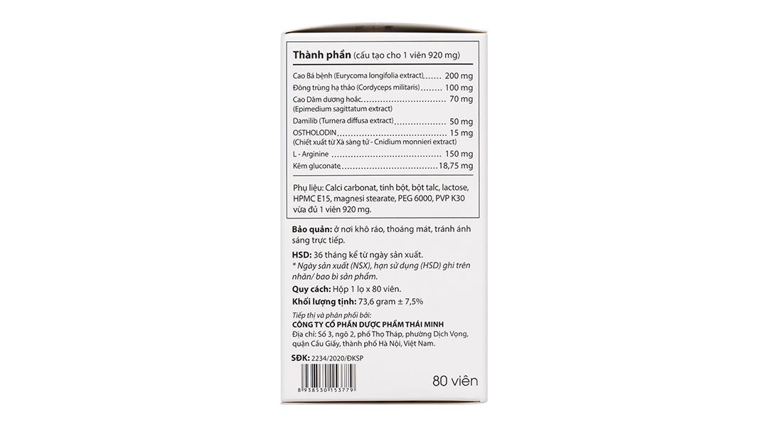 Thực phẩm bảo vệ sức khoẻ: KingsUp - 11
