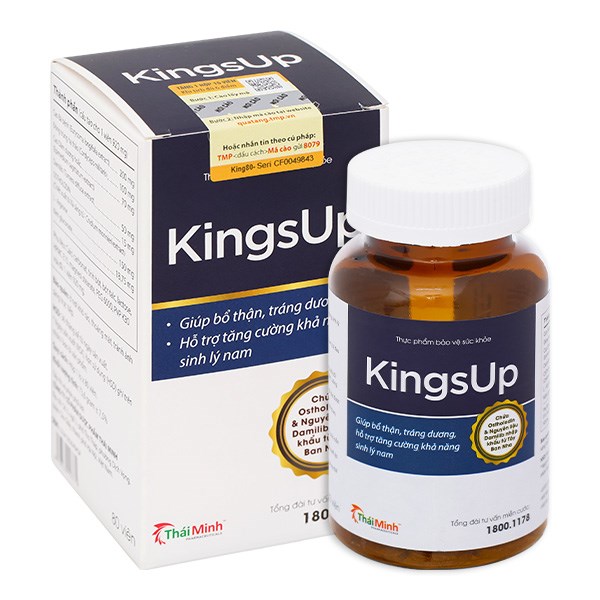 Thực phẩm bảo vệ sức khỏe Kingsup hộp 80 viên