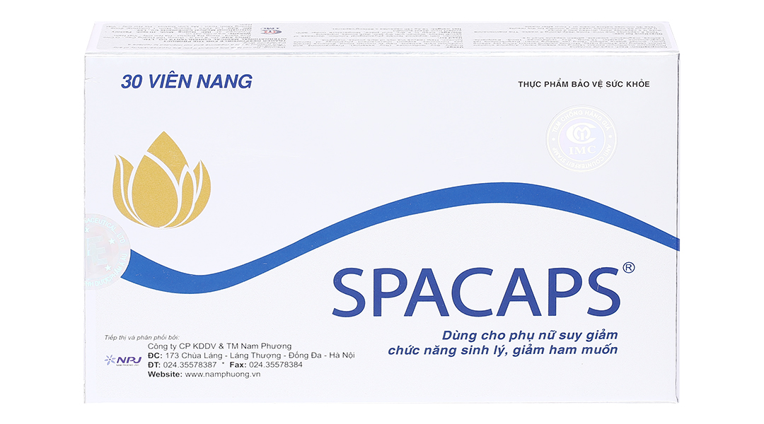 Spacaps hỗ trợ cải thiện chức năng sinh lý nữ