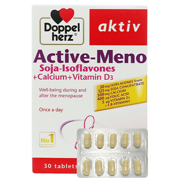 Doppelherz aktiv Active-Meno giúp điều hòa kinh nguyệt hộp 30 viên