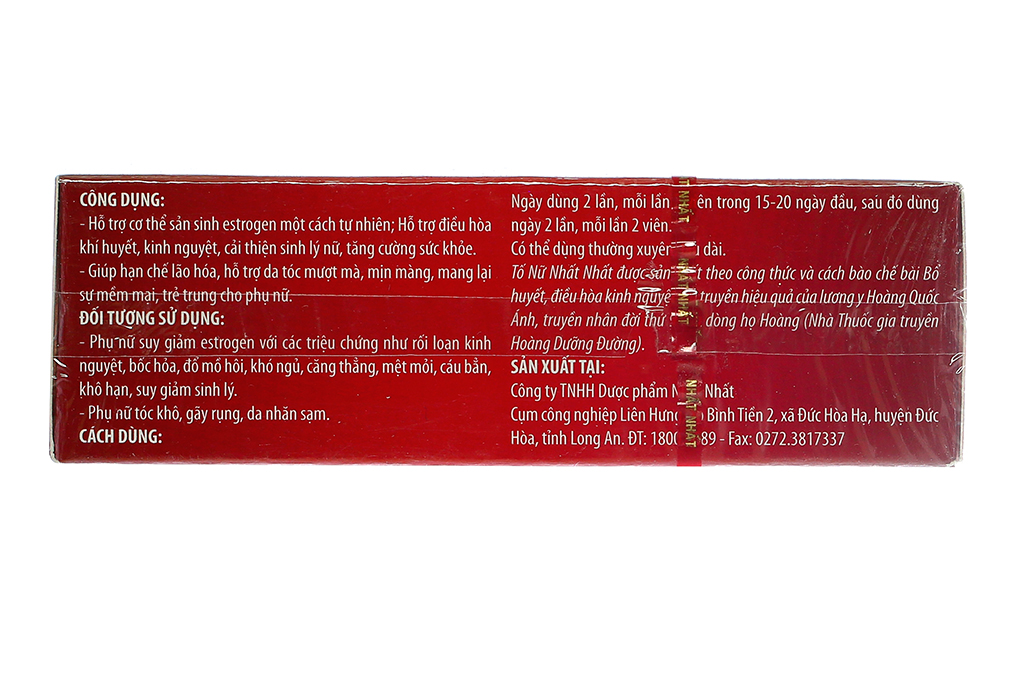 Tố Nữ Nhất Nhất hỗ trợ sinh lý nữ