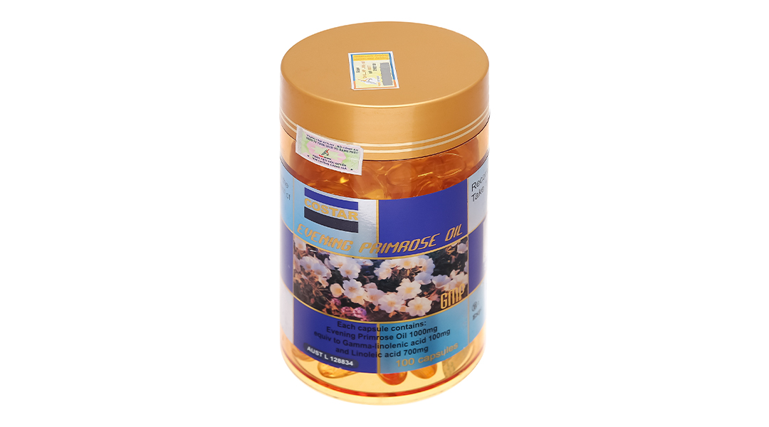 Costar Evening Primrose Oil hỗ trợ giảm triệu chứng tiền mãn kinh