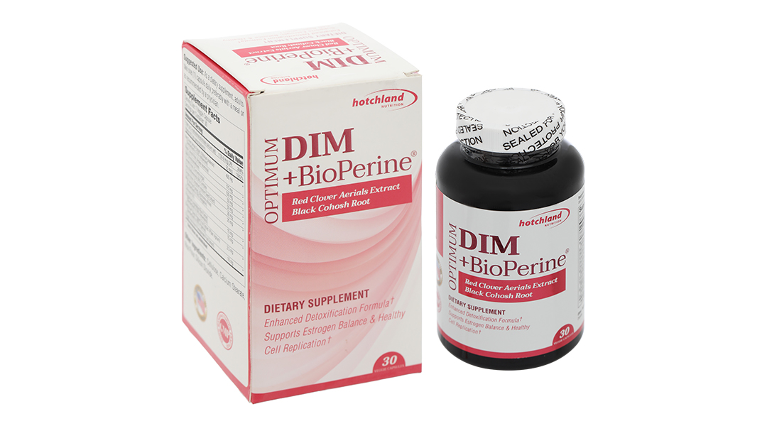 Hotchland Optimum Dim + BioPerine cân bằng nội tiết tố nữ