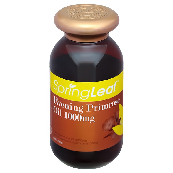 Viên Uống Hoa Anh Thảo Springleaf Evening Primrose Oil 1000mg lọ 180 viên