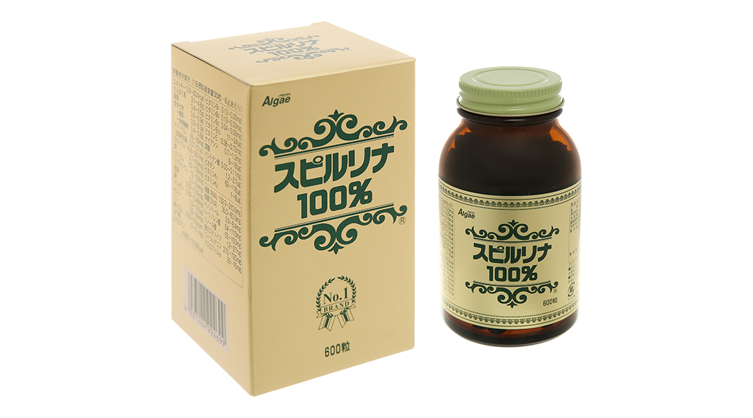Tảo Spirulina 100% hỗ trợ tăng cường sức khỏe