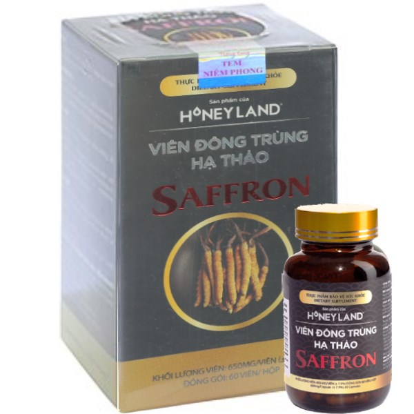 Honeyland viên Đông Trùng Hạ Thảo Saffron