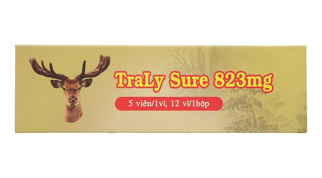 Traly Sure 823mg giúp tăng cường đề kháng, giảm mệt mỏi