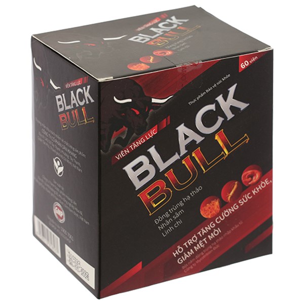 Viên tăng lực Black Bull hỗ trợ tăng cường sức khỏe
