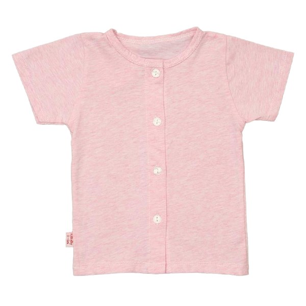Áo tay ngắn IQ Baby màu hồng - AVAKids.com