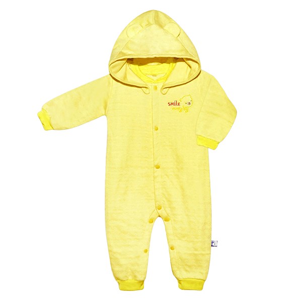 Bộ tay dài liền thân có nón BabyMommy VDB - Màu ngẫu nhiên - AVAKids.com