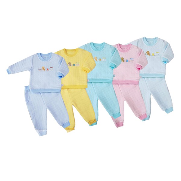 Bộ tay dài nút vai BabyMommy VDB - Màu ngẫu nhiên - AVAKids.com
