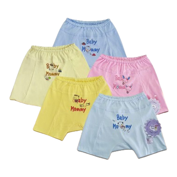 Quần ngắn màu in họa tiết BabyMommy - Màu ngẫu nhiên mềm, an toàn - AVAKids.com