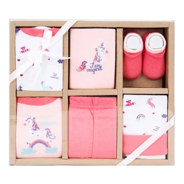 Set 6 món sơ sinh Rabity 30.056 màu hồng - AVAKids.com
