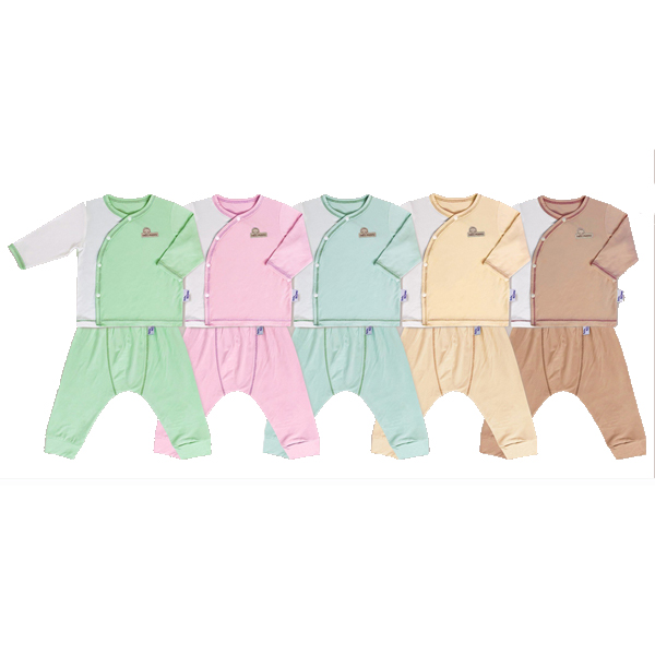 Bộ dài sơ sinh cài lệch BabyMommy - AVAKids.com